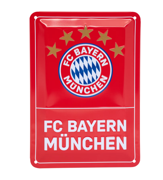 FC Bayern München - Metallschild 2er-Set